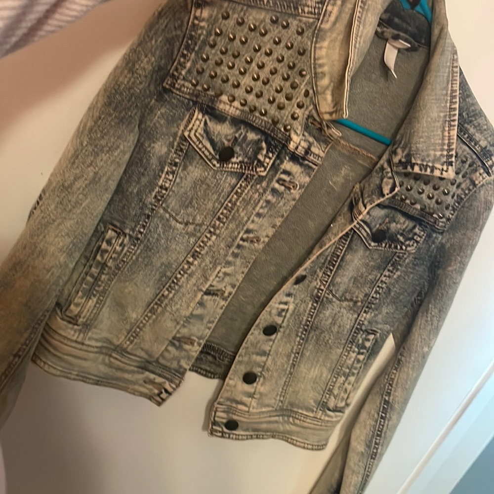 Studded Denim Jacket